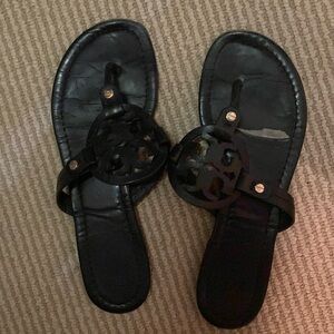 Tory Burch worn sandals